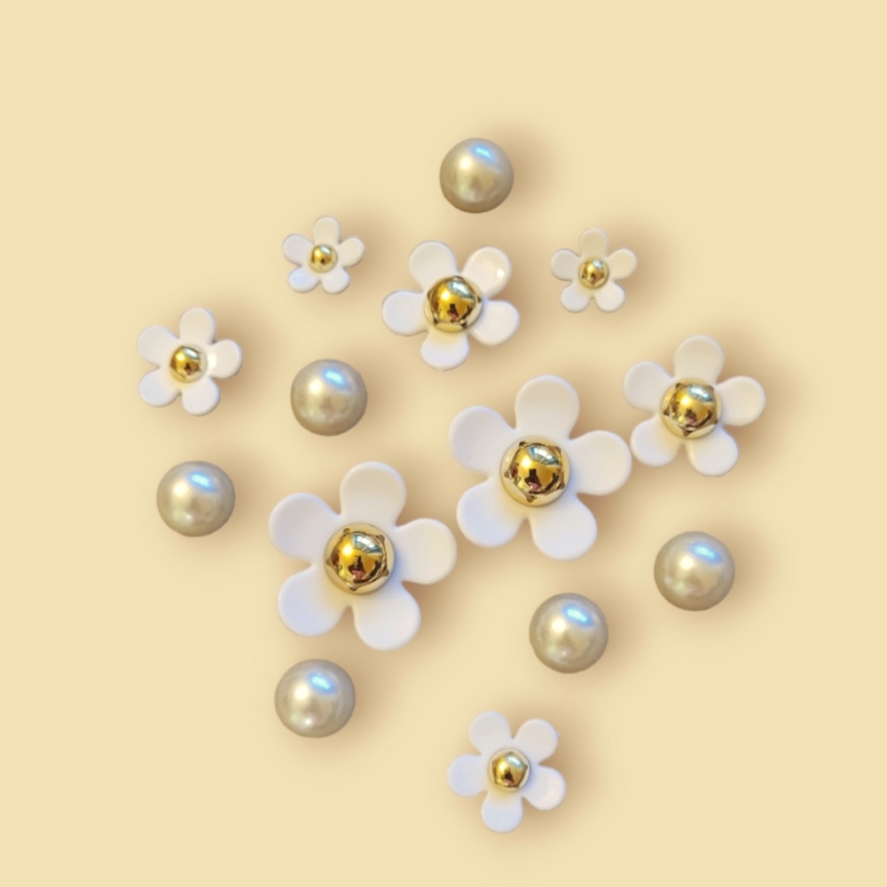 Crocs charm flowers 14 pcs